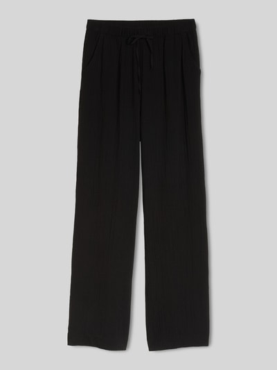 Tom Tailor Denim Wide Leg Hose aus Viskose-Mix Black 2