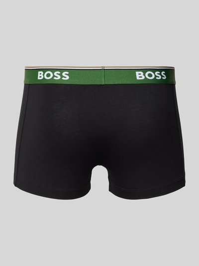 BOSS Trunks mit elastischem Logo-Bund im 3er-Pack Rot 3