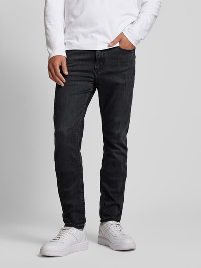 Tommy Hilfiger Slim Fit Jeans im 5-Pocket-Design Modell 'BLEECKER' Jeansblau 4