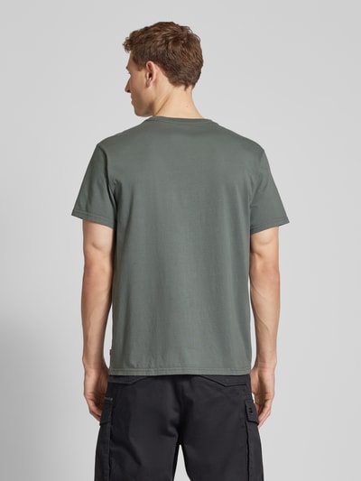 Levi's® T-Shirt mit Label-Patch Petrol 5