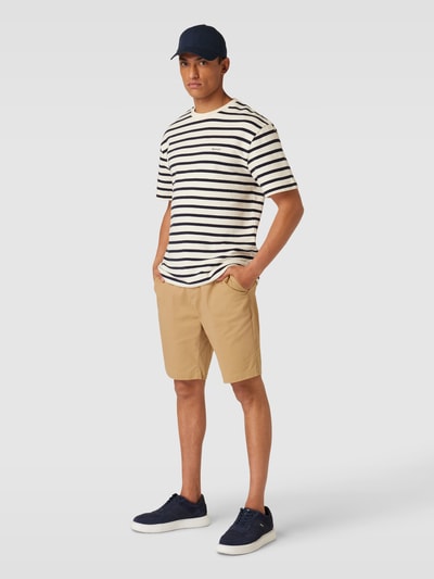 Tommy Hilfiger Shorts in unifarbenem Design Sand 1