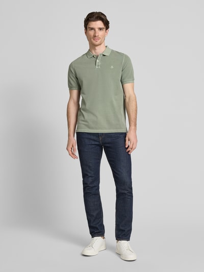 Marc O'Polo Regular Fit Poloshirt aus reiner Baumwolle Mint 1