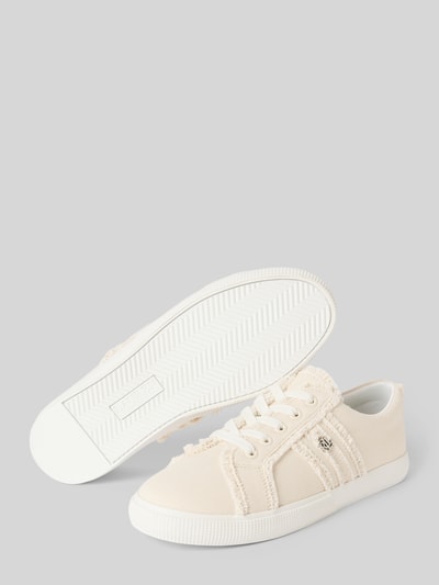 Lauren Ralph Lauren Sneaker mit Label-Detail Modell 'JANSON FRAY' Offwhite 4