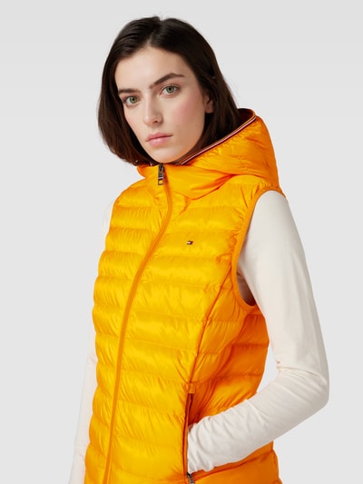 Tommy Hilfiger Steppweste mit Reißverschlusstaschen Orange 3