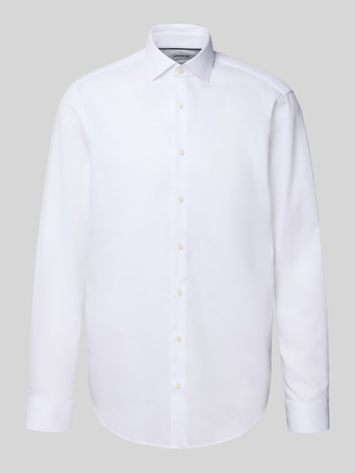 Jake*s Koszula biznesowa o kroju regular fit z kołnierzykiem typu kent Biały 2