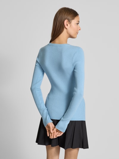 LeGer by Lena Gercke Strickpullover Modell 'Karli' - LeGer Studio Kollektion Hellblau 5