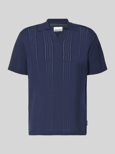 ARMEDANGELS Relaxed Fit Poloshirt aus reiner Baumwolle Marine 2