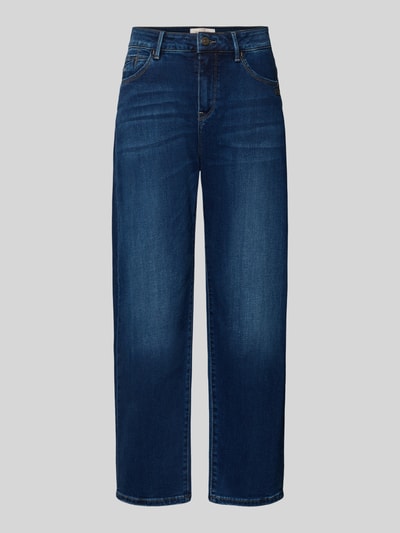 GANG Barrel Jeans im Used Look Modell 'IDA' Dunkelblau 1
