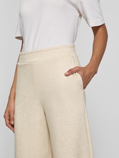 Rich & Royal Sweatpants aus Viskose-Mix mit elastischem Bund Sand 3