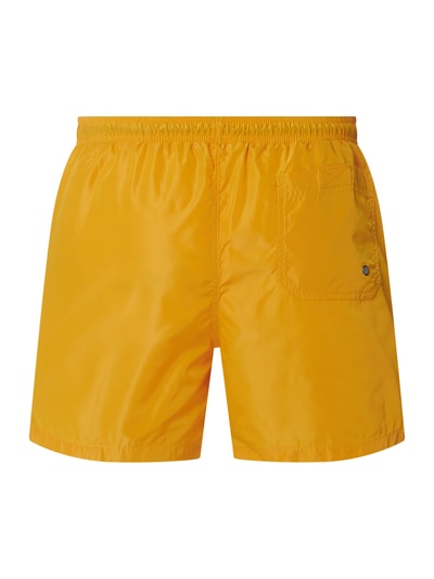 Aeronautica Militare Badehose mit Logo-Applikation  Gelb 3