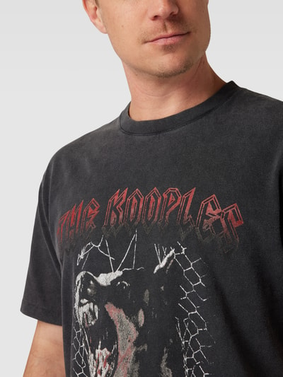 THE KOOPLES T-shirt met motiefprint Zwart - 3