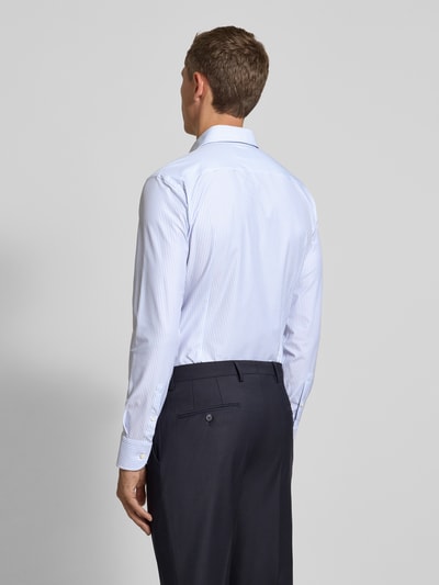 BOSS Slim Fit Businesshemd mit Kentkragen Modell 'HANK' Bleu 5