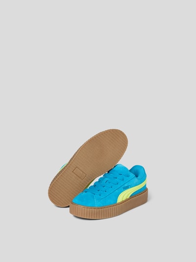 PUMA Sneaker aus echtem Leder Blau 5