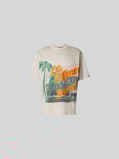 Billionaire Boys Club T-Shirt mit Label-Print Stein 2