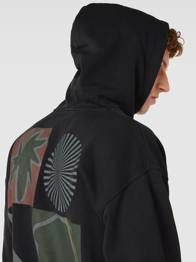 Marc O'Polo Denim Hoodie mit Statement-Print Black 3