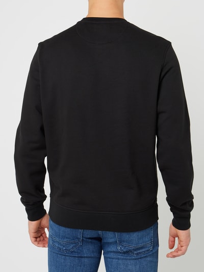 Lacoste Sweatshirt mit Logo Black 5