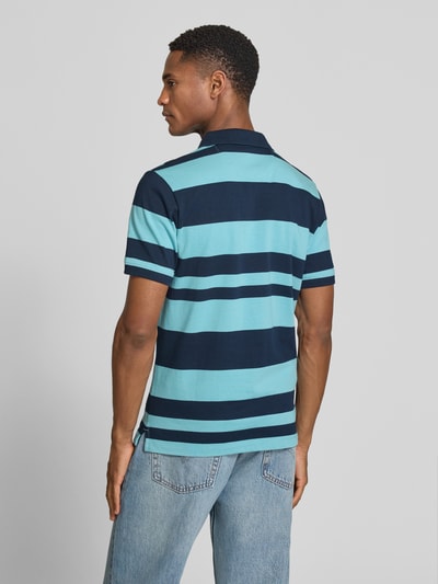 s.Oliver RED LABEL Regular Fit Poloshirt aus reiner Baumwolle Tuerkis 5