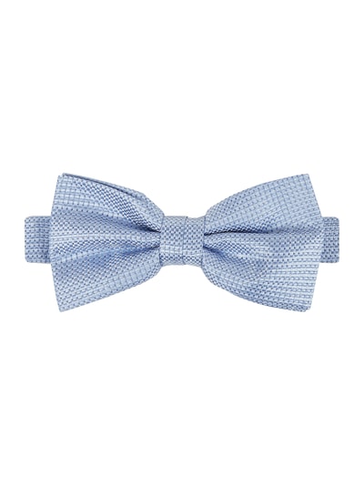 Prince Bowtie Fliege und Einstecktuch im Set mit Webmuster Bleu 3