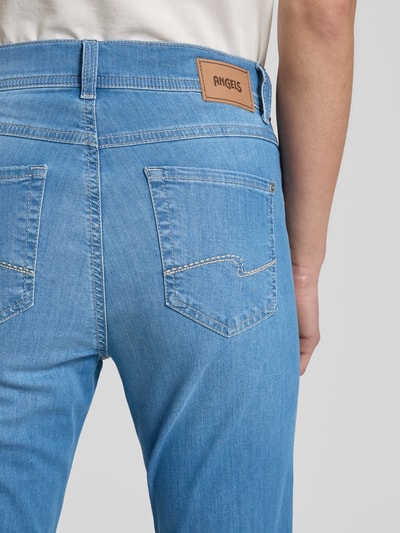 Angels Slim Fit Jeans mit verkürztem Schnitt Modell 'ORNELLA' Blau 3