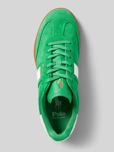 Polo Ralph Lauren Sneaker aus echtem Leder Modell 'Aera' Gruen 3