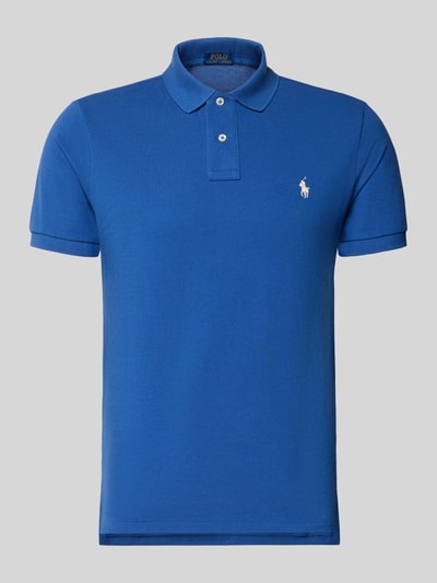Produktfoto, Regular Fit Poloshirt aus reiner Baumwolle von Polo Ralph Lauren, Optik: Unifarben, Logo-Detail, Polokragen, Piqué-Textur.