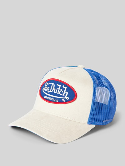 Von Dutch Trucker Cap mit Label-Patch Modell 'BOSTON' Blau 1