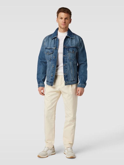 Tommy Hilfiger Chino im unifarbenen Design Modell 'GREENWICH' Offwhite 1