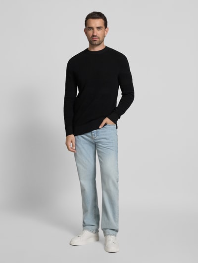 Tom Tailor Denim Sweter o kroju regular fit z czystej bawełny  1