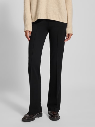 TONI Stoffen broek met elastische band Zwart - 4