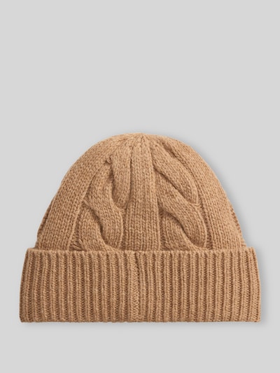 Polo Ralph Lauren Strickmütze aus Woll-Mix Modell 'F26 BR BEANI' Camel 2
