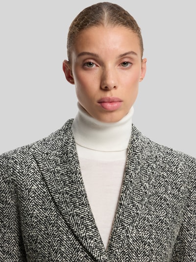 HUGO Regular Fit Longblazer mit 2-Knopf-Verschluss Modell 'Asmalla' Black 3