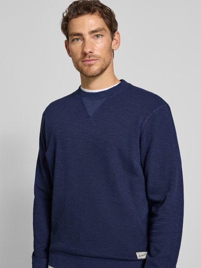 Scotch & Soda Sweatshirt mit Rundhalsausschnitt Marine 3