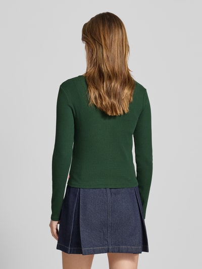 Levi's® Cardigan met knoopsluiting en V-hals Olijfgroen - 5