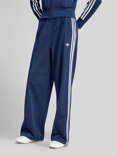 adidas Originals Loose Fit Sweathose mit Logo-Stitching Modell 'FIREBIRD' Dunkelblau 3