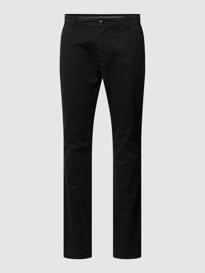 Tommy Jeans Slim fit chino met achterzakken, model 'SCANTON' Zwart - 2