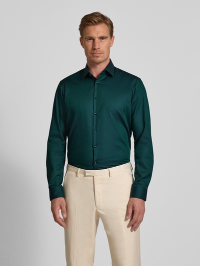 Jake*s Regular Fit Business-Hemd mit Kentkragen Gruen 4