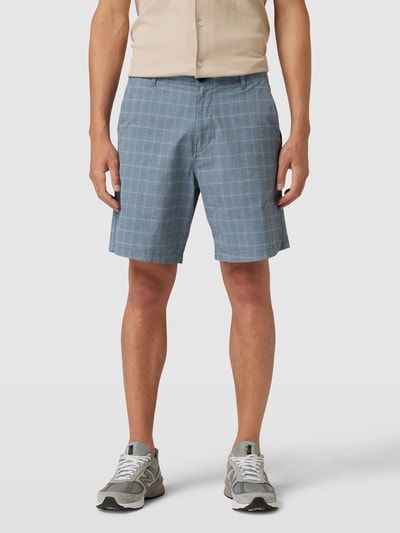 Selected Homme Korte chino met ruitmotief, model 'CONNOR' Lichtblauw - 4