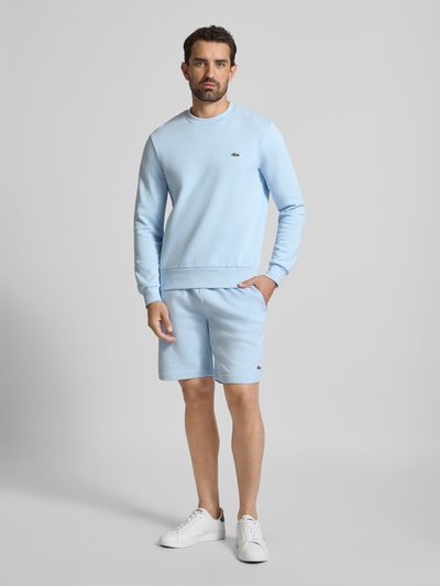 Lacoste Regular Fit Sweatshirt aus Baumwoll-Mix Hellblau 1