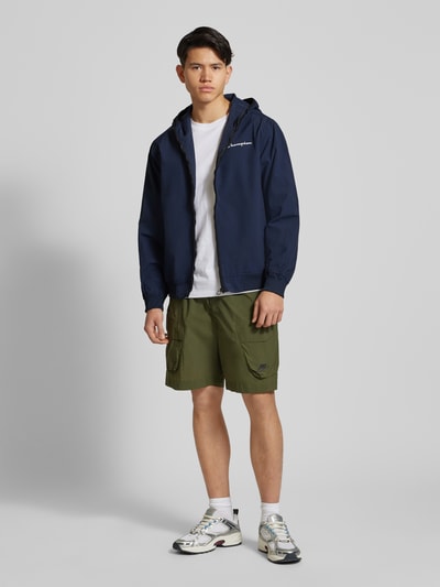 CHAMPION Jacke mit Label-Print Marine 1