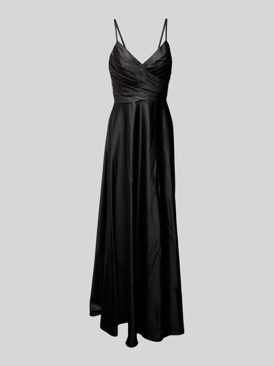 Unique Abendkleid mit tiefem Herz-Ausschnitt Black 1