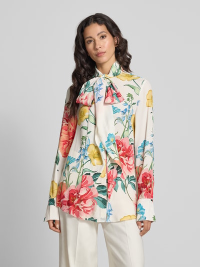Ted Baker Regular Fit Bluse mit Schleifen-Detail Modell 'luusile' Offwhite 4