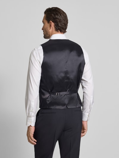 BOSS Regular Fit Anzugweste aus Schurwoll-Mix Blau 5