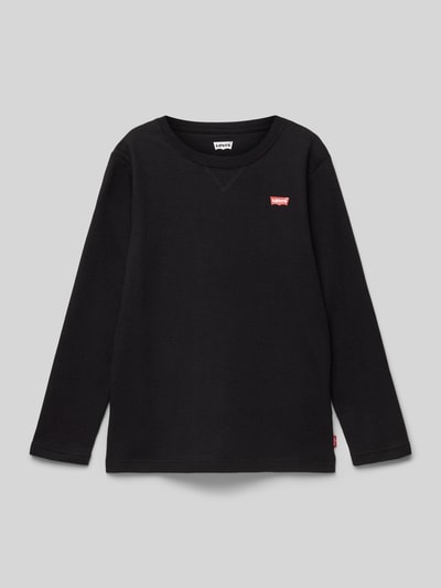 Levi’s® Kids Longsleeve mit Logo-Print Black 1