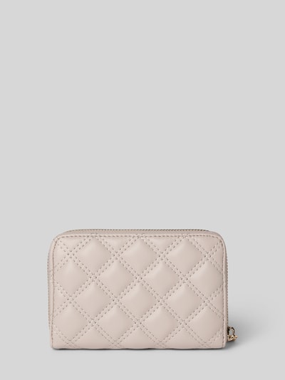 Guess Portemonnaie mit Label-Detail Modell 'GIULLY' Stein 2