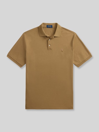 Polo Ralph Lauren Koszulka polo z czystej bawełny o kroju regular fit Średniobrązowy 2
