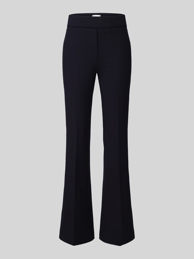 Produktfoto, zwarte regular fit bell bottom van viscosemix model 'NANOU' van SEDUCTIVE, Dames bell bottom