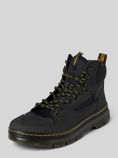 Dr. Martens Veterlaarzen met labeldetail, model 'Rilla' Zwart - 1