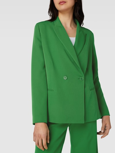 Liu Jo White Blazer mit Paspeltaschen Gruen 3