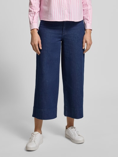 MORE & MORE Jeans mit Eingrifftaschen Jeansblau 4