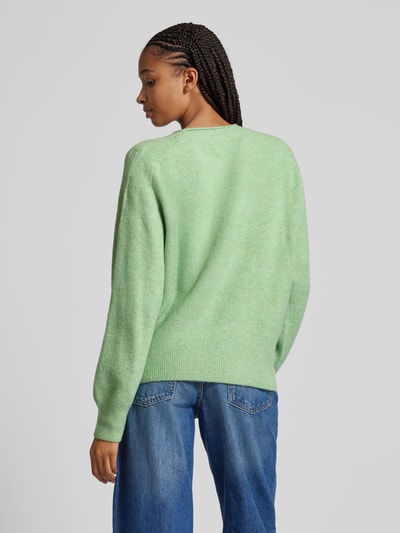 Pepe Jeans Strickpullover mit Rundhalsausschnitt Modell 'IRMA' Schilf 5